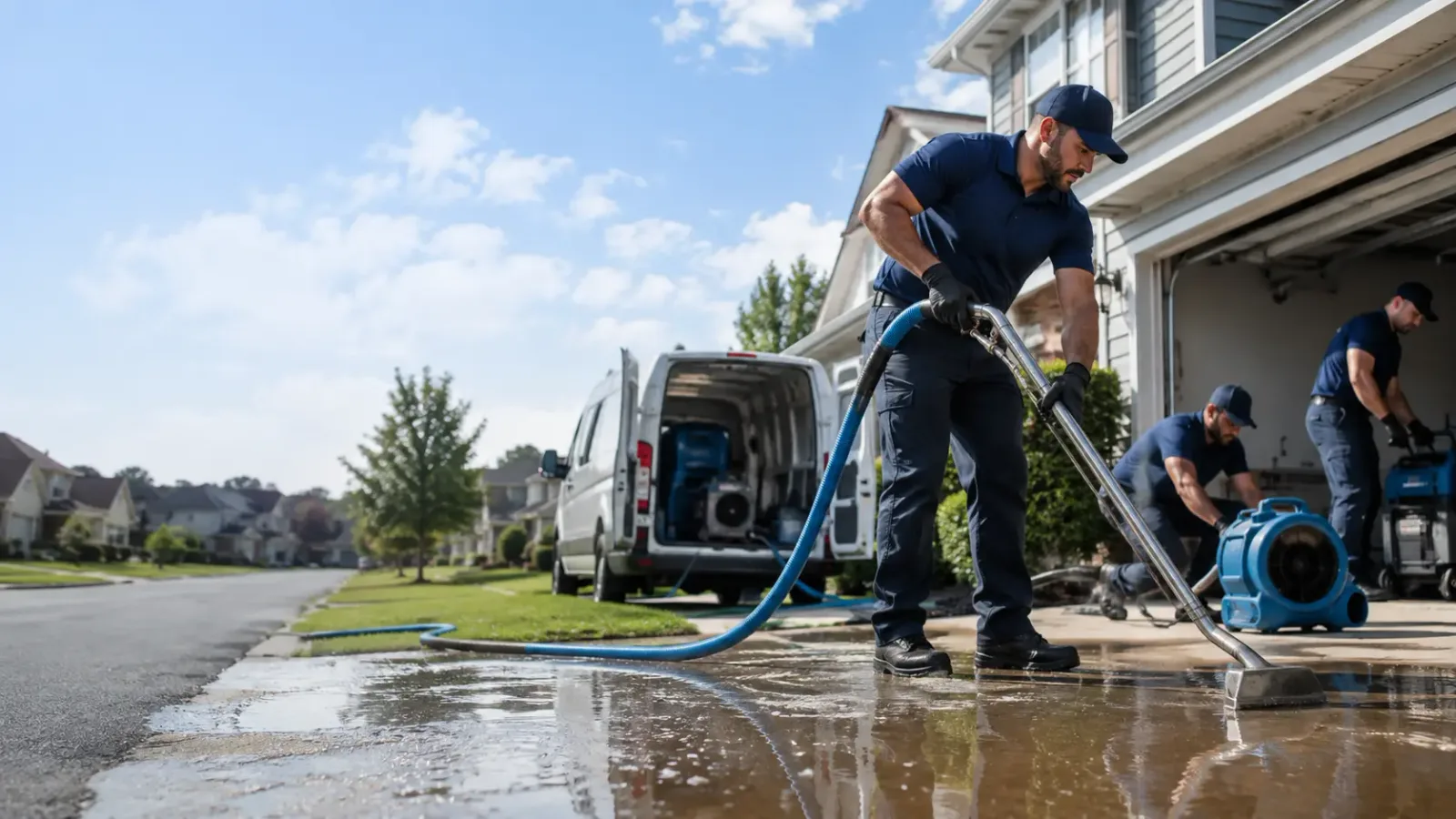 Flood Damage Restoration in Brinklow, MD